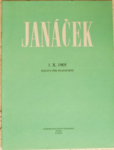 1. X. 1905 : Sonata Per Pianoforte