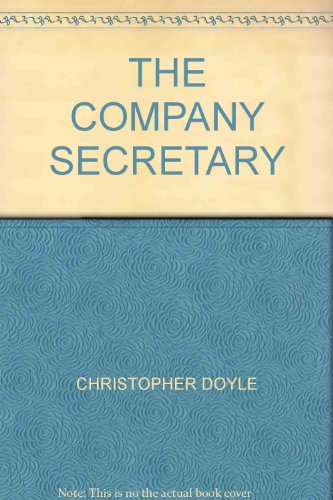 THE COMPANY SECRETARY