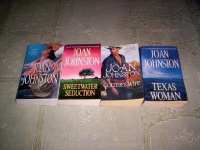 Joan Johnston - (Set of 4) - Not a Boxed Set (Texas Bride - Colter's Wife - Texas Woman - Sweetwater Sedution)
