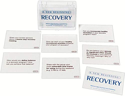 Book Cover A New Beginning Recovery Card Game