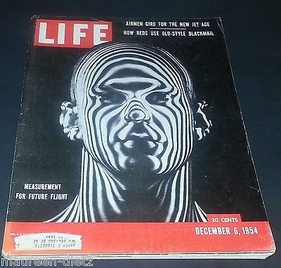 Original Life Magazine from December 6, 1954 - Jet-age man