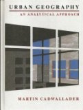 Urban Geography An Analytical Approach
