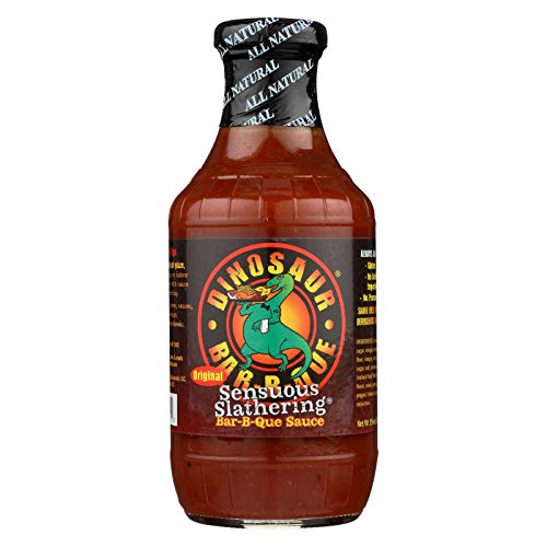 Book Cover Dinosaur Sensuous Slathering BBQ Sauce, 19 Ounce (Pack of 6)
