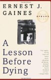 By Gaines, Ernest J. A Lesson Before Dying (Oprah's Book Club) 1st Edition Paperback