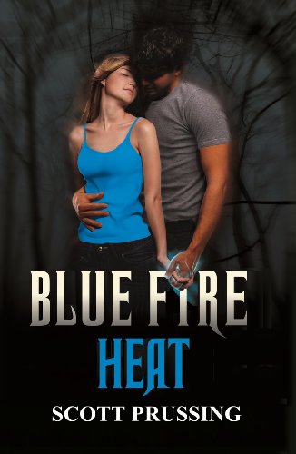 Book Cover Blue Fire Heat