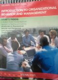 Introduction to Organizational Behavior and Management-Custom Text