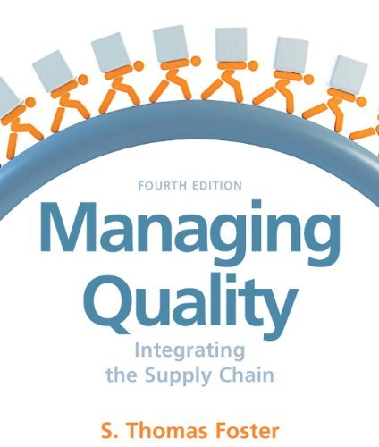 By Thomas Foster Managing Quality (4th Edition)