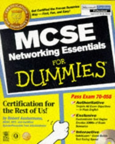 MCSE Networking Essentials for Dummies Bk&CD Rom edition by Aschermann, Robert published by Hungry Minds Inc [ Paperback ]