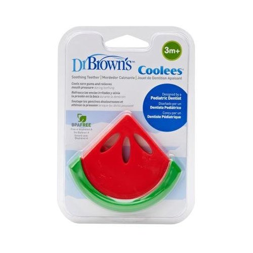 Book Cover Dr. Brown's Coolees Soothing Teether, Watermelon