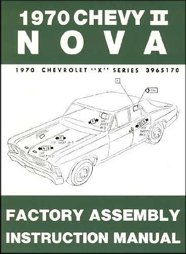 1970 Chevy II Nova Factory Assembly Manual