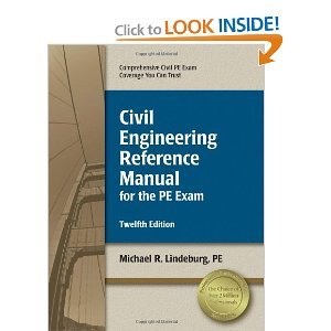 Civil Engineering Reference Manual for the PE Exam (by books seller)