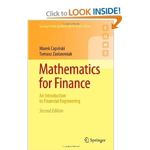 Excellent series Mathematics for Finance. Introduction to Financial Engineering (Springer Undergraduate Mathematics Series) by book's seller