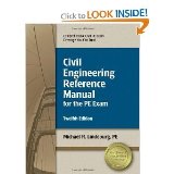 Civil Engineering Reference Manual for the PE Exam (by books seller)
