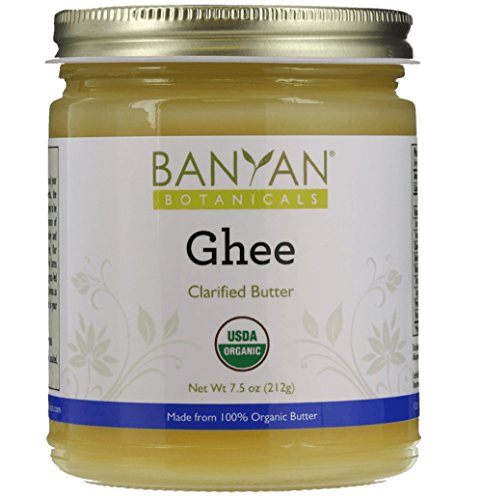 Book Cover Banyan Botanicals Ghee - Certified Organic - From Grass Fed Cows - 7.5 oz - Gourmet Clarified Butter