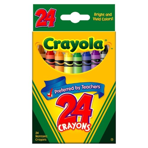 Book Cover Crayola 24 Ct Crayons - 3 Boxes