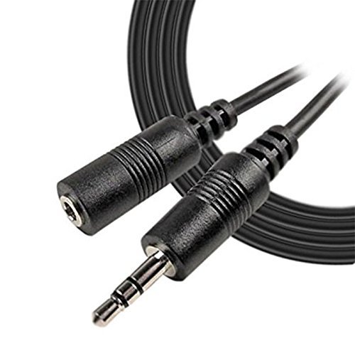 Book Cover iMBAPrice 25 Feet Professional Quality Nickel Plated 3.5 mm Male/Female Stereo Audio Extension Cable