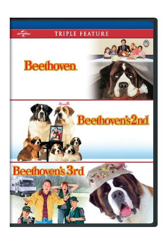 Book Cover Beethoven / Beethoven's 2nd / Beethoven's 3rd Triple Feature [DVD]