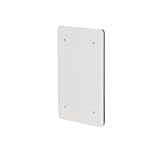 BELL PBC100WH Weatherproof Device Receptacle Blank Cover, Polycarbonate (PC), 1-Gang, White