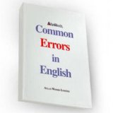 Common Errors In English