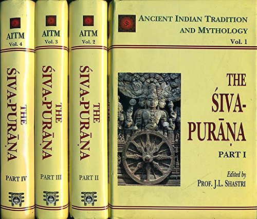 The Siva Purana (English Translation of Shiva Purana) 4 Volumes