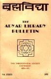 Brahmavidya: The Adyar Library Bulletin (The Theosophical Society Centenary: 1875-1975)