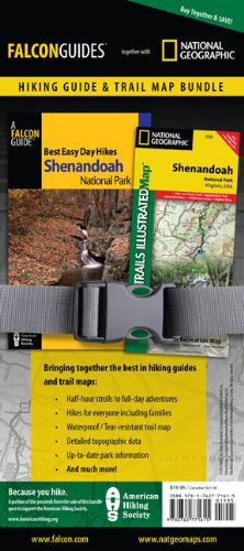 Best Easy Day Hiking Guide and Trail Map Bundle: Shenandoah National Park (Best Easy Day Hikes Series)