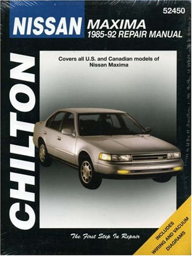 Nissan Maxima, 1985-92 (Chilton's Total Car Care Repair Manuals)