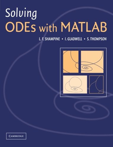 Solving ODEs with MATLAB