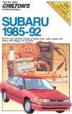 Subaru, 1985-92 (Chilton's Repair Manuals)