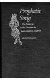 Prophetic Song: The Psalms as Moral Discourse in Late Medieval England (The Middle Ages Series)
