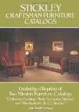 Stickley Craftsman Furniture Catalogs