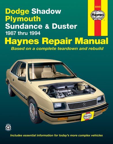 Dodge Shadow & Ply. Sundance '87'94 (Haynes Manuals)