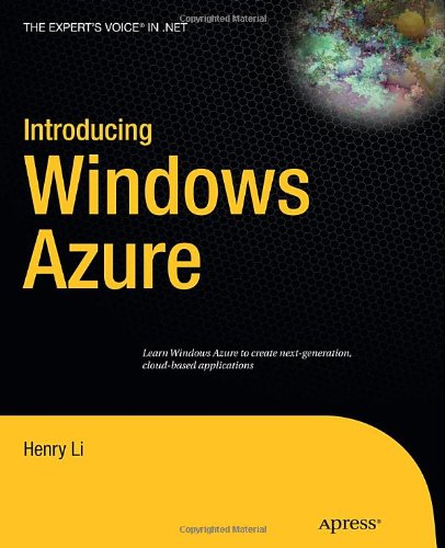 Introducing Windows Azure (Expert's Voice in .NET)