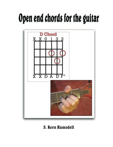 Open end chords for the guitar
