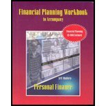Personal Finance-Financial Planning Workbook / With CD-ROM 1st 2002 edition by Madura, Jeff published by Addison-Wesley Longman, Inc. Paperback