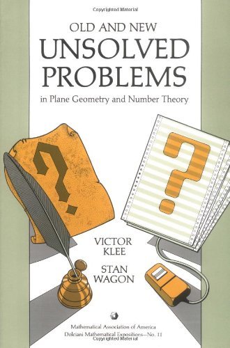 By Victor Klee - Old and New Unsolved Problems in Plane Geometry and Number Theory (Dolciani Mathematical Expositions Series #11)