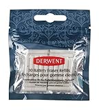 Derwent Boîte de 30 Gommes (Blanc)