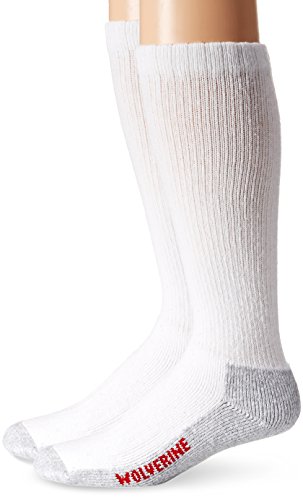 Wolverine Men's Steel Toe Over The Calf 2-Pair Socks