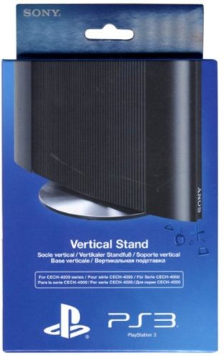 Book Cover Official Sony Playstation 3 Vertical Stand for Super Slim PS3 Consoles (For Cech-4000 Series)