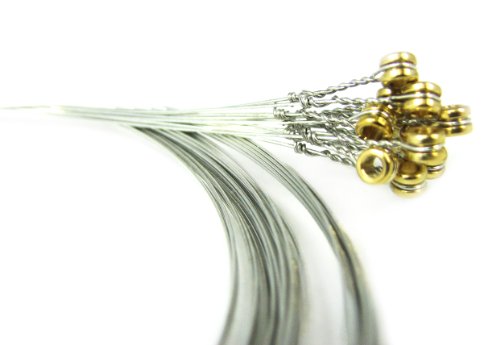 12-pack 15ga. (.015") Steel Guitar Strings - Made in the USA!