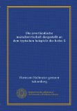 Die jeverlÃ¤ndische marschwirtschaft dargestellt an dem typischen beispiele des hofes X (German Edition)