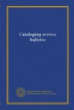 Cataloging service bulletin (no.43-50 (winter 1989-Fal)