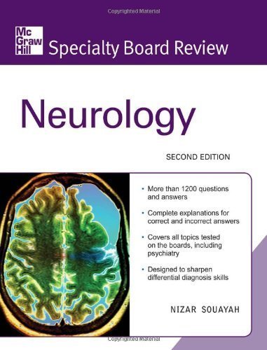 By Nizar Souayah: McGraw-Hill Specialty Board Review Neurology, Second Edition Second (2nd) Edition