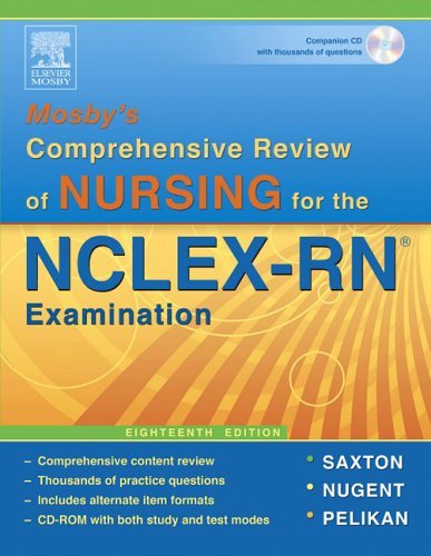 By Judith S. Green - Mosby's Comprehensive Review of Nursing for NCLEX-RN: 18th (eigth) Edition