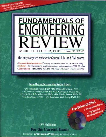 By J. Dilworth - Fundamentals of Engineering Review: 10th (tenth) Edition