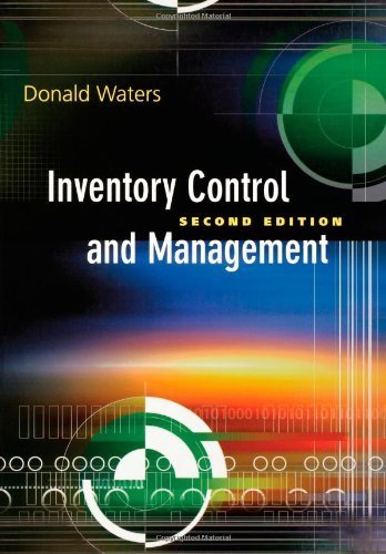 By Waters - Inventory Control And Management 2e: 2nd (second) Edition