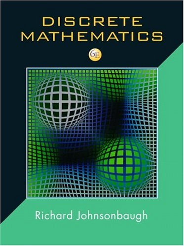 By Richard Johnsonbaugh - Discrete Mathematics: 6th (sixth) Edition