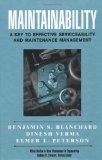 By Benjamin S. Blanchard - Maintainability: 1st (first) Edition