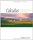 By Edmond C. Tomastik - Calculus: Applications and Technology: 3rd (third) Edition