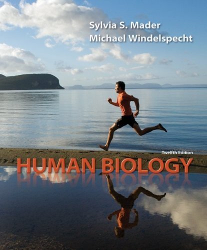 Mader, Sylvia; Windelspecht, Michael's Human Biology 12th (twelfth) edition by Mader, Sylvia; Windelspecht, Michael published by McGraw-Hill Science/Engineering/Math [Paperback] (2011)